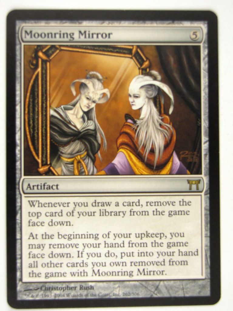 Mtg - MOONRING MIRROR - Played Rare