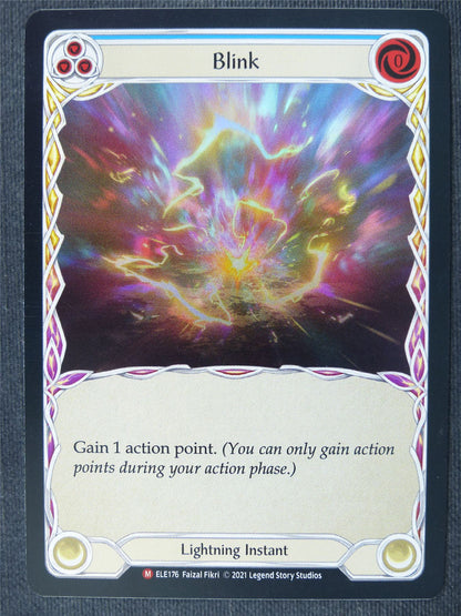 Blink M Foil Blue - 1st Ed Tales of Aria - Flesh and Blood