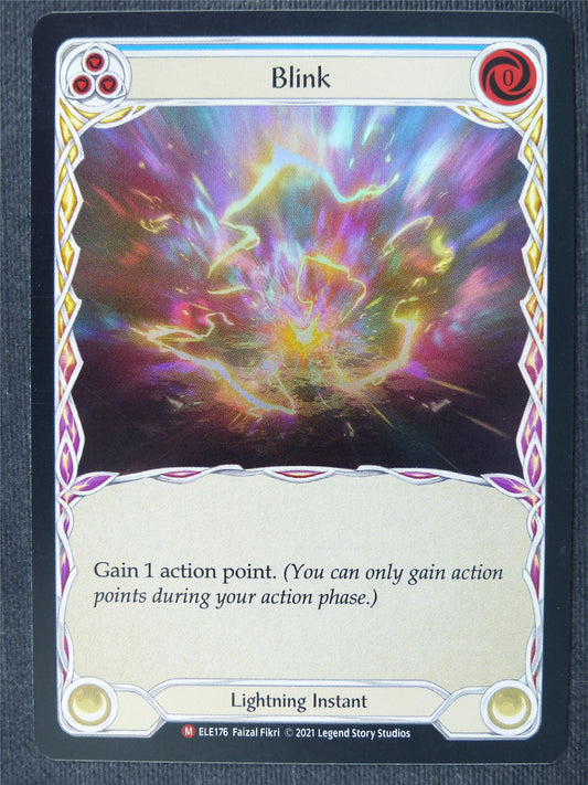 Blink M Foil Blue - 1st Ed Tales of Aria - Flesh and Blood