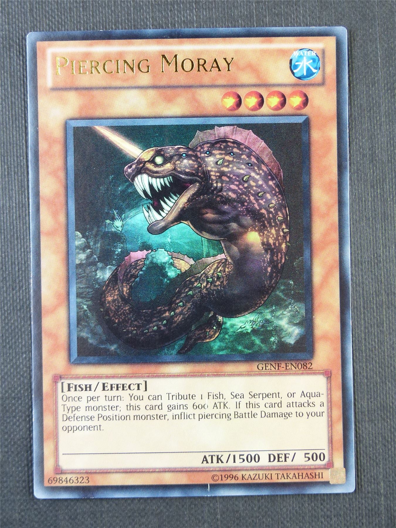 Piercing Moray GENF - Ultra Rare - Yugioh Card #7HD