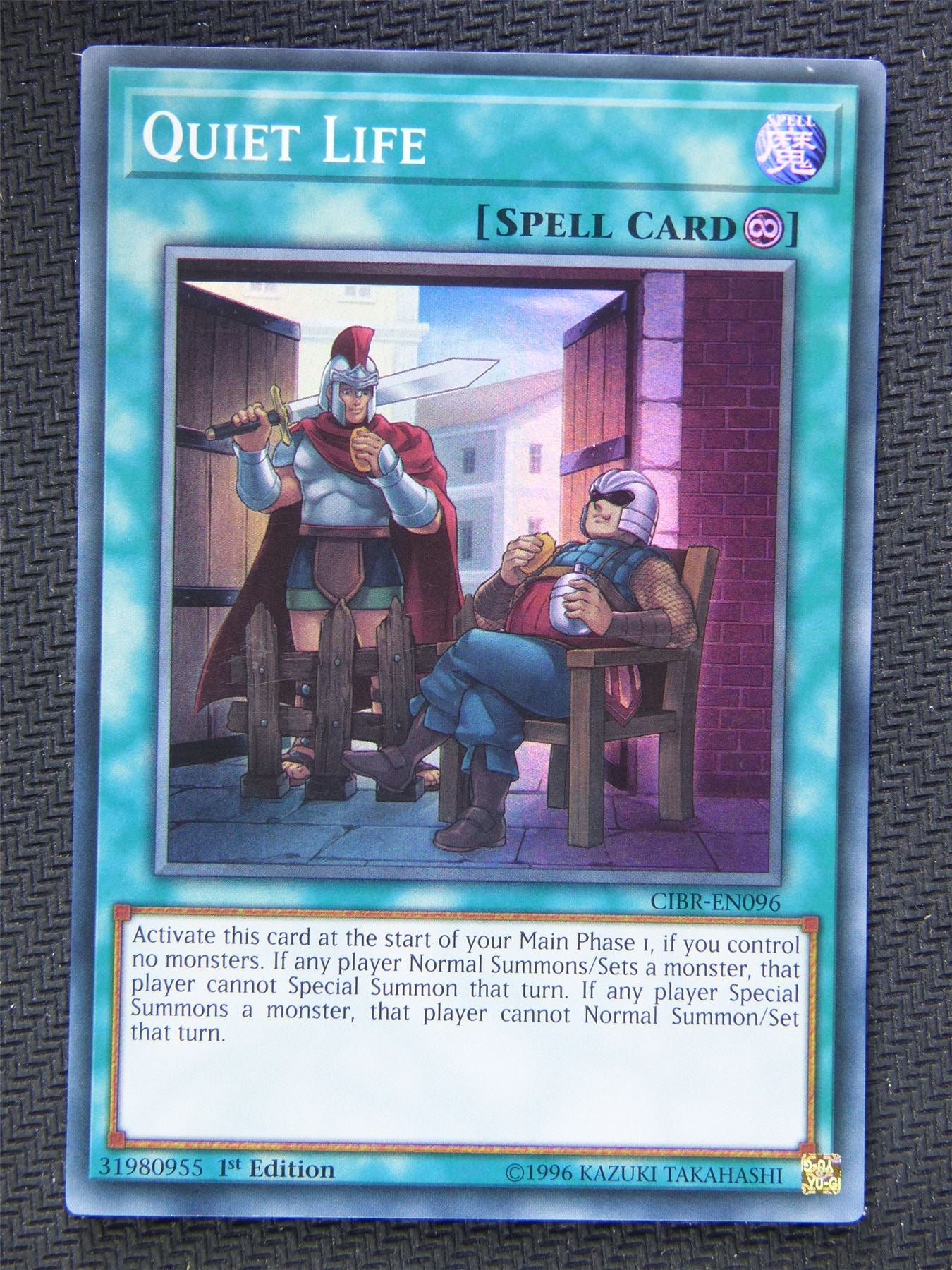 Quiet Life CIBR - Super Rare - Yugioh Card #61M