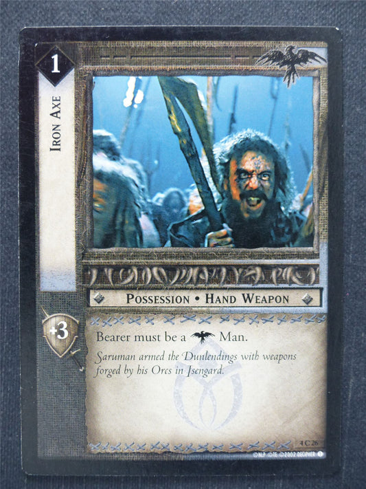 Iron Axe 4 C 26 - LotR Cards #PU