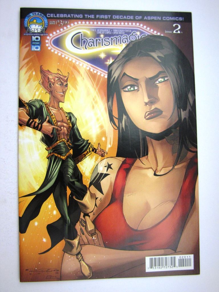 Aspen Comics: CHARISMAGIC #2 JUNE 2013 # 33E29