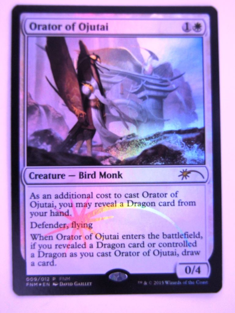 MTG Magic Cards: ORATOR OF OJUTAI Promo # 1F84