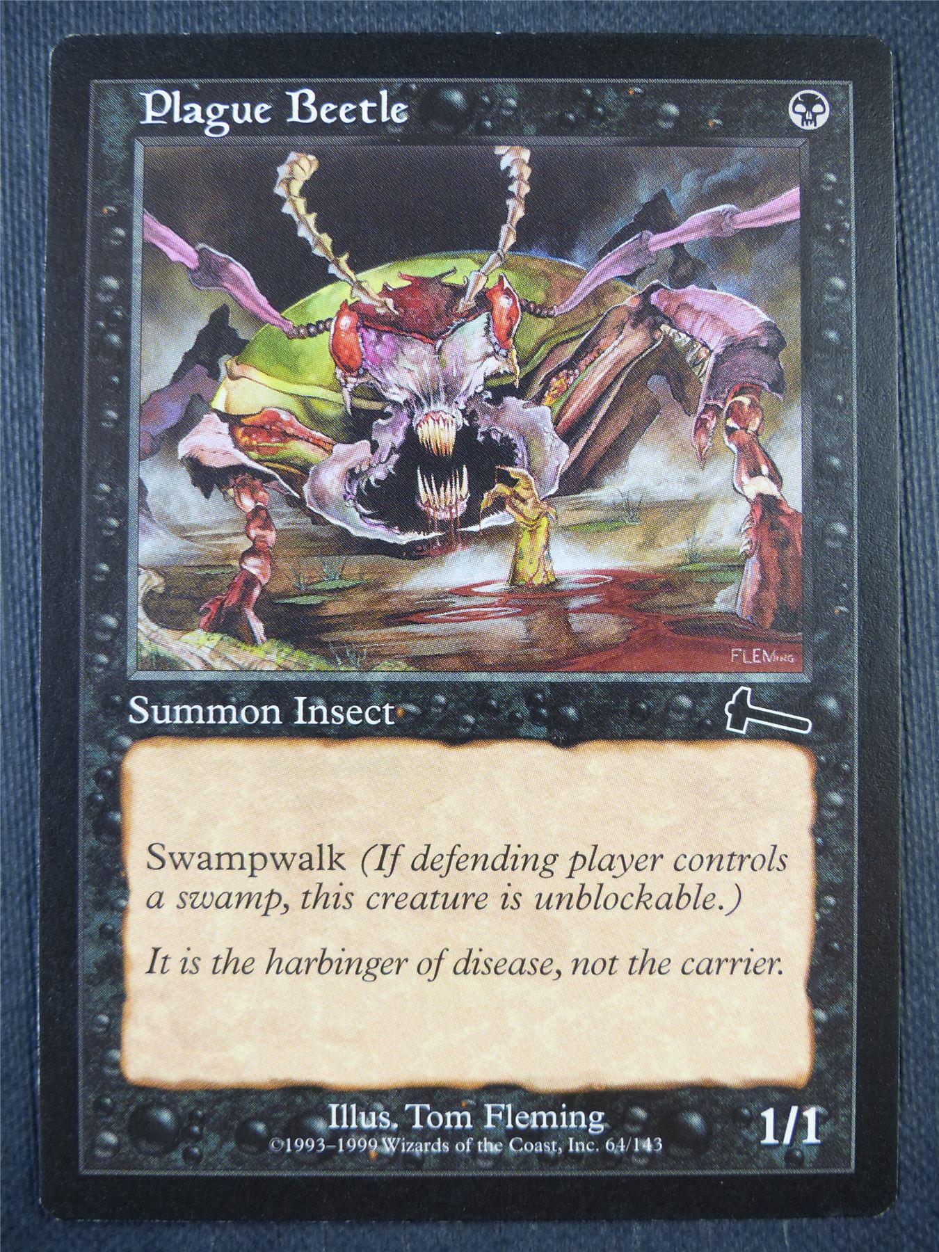 Plague Beetle - Mtg Card #9EH