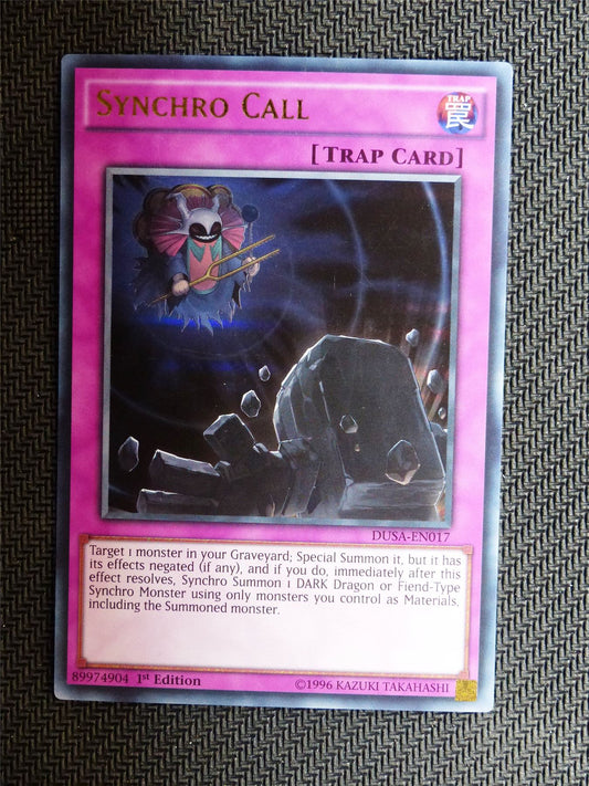 Synchro Call - DUSA - Ultra Rare - Yugioh Card # 1J27