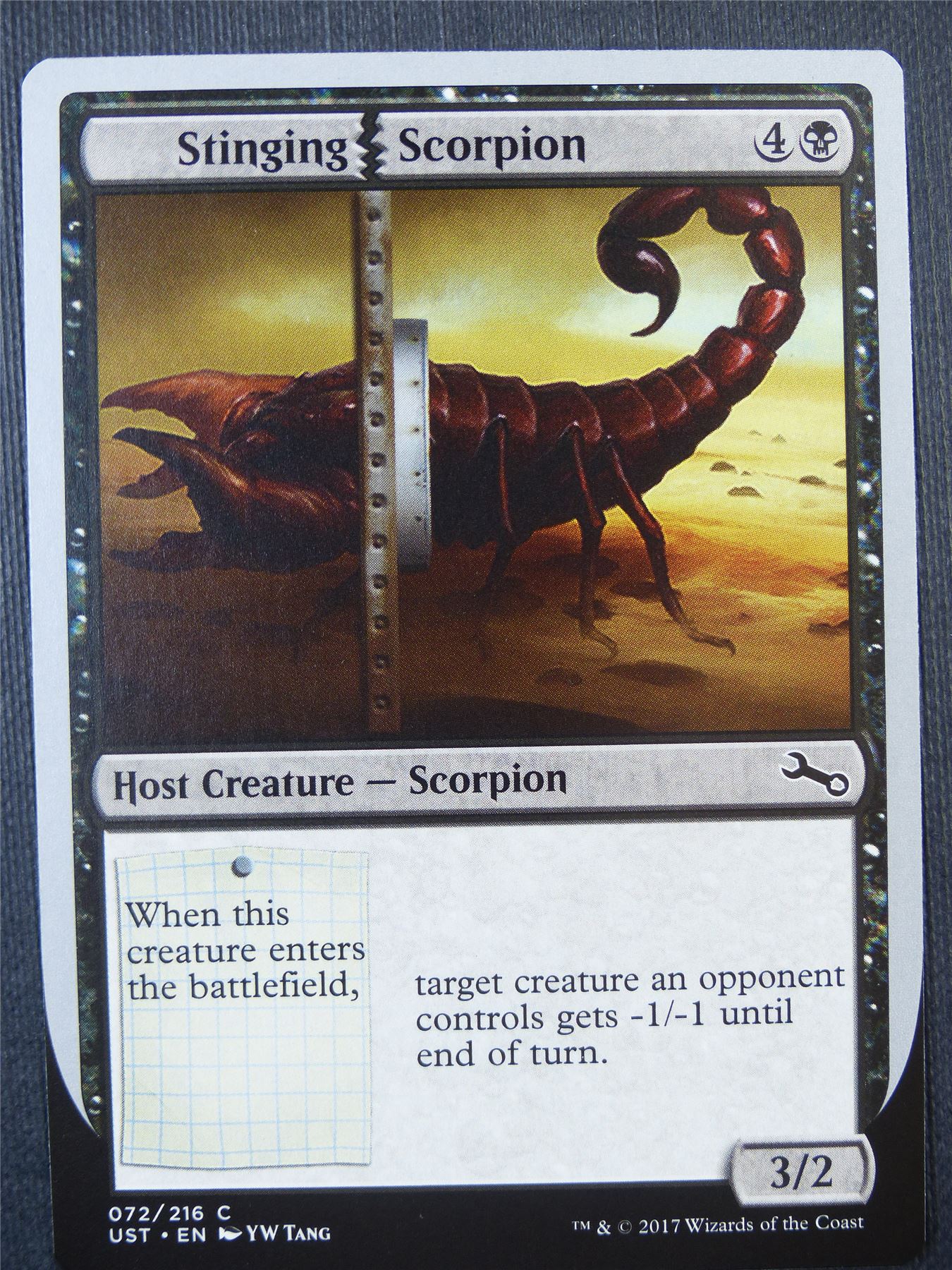 Stinging Scorpion - Unstable - Mtg Card #5PO