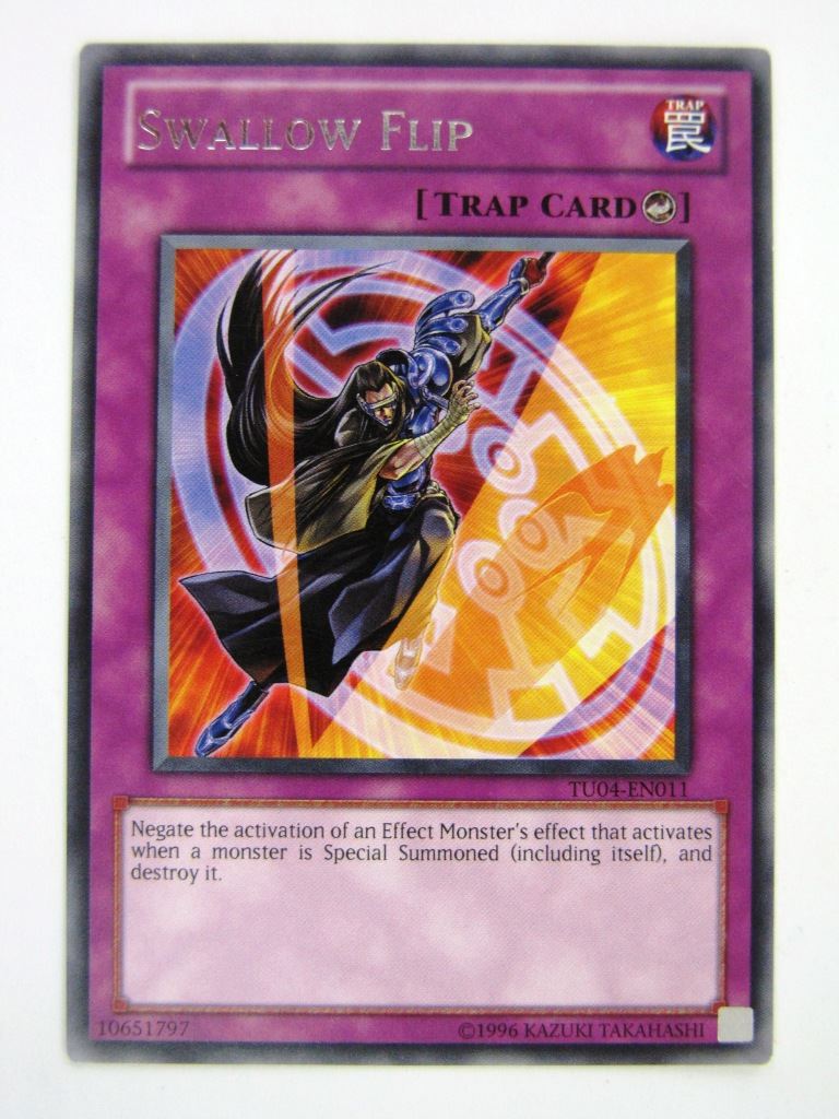 Yugioh Cards: SWALLOW FLIP TU04 RARE # 3B22