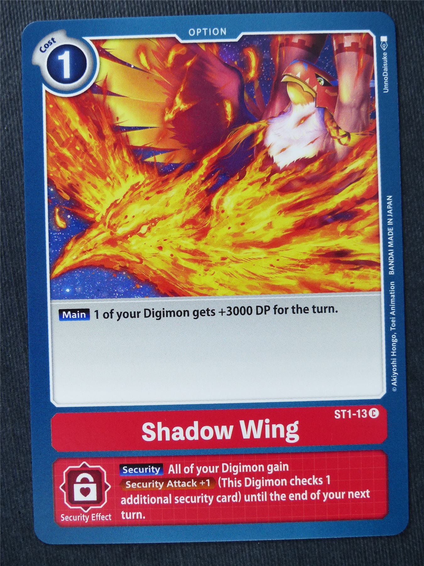 Shadow Wing ST1-13 C - Digimon Cards #V2