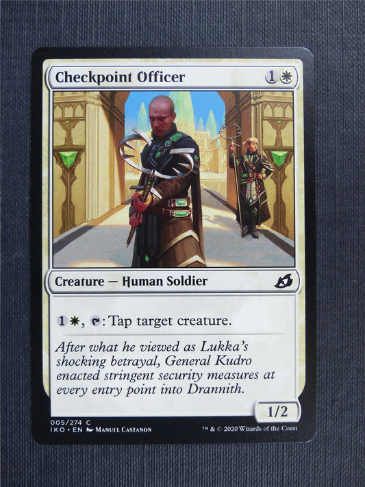 Checkpoint Officer - IKO Mtg Card