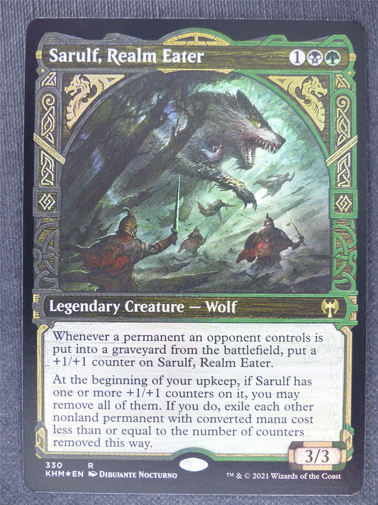 Sarulf Realm Eater Showcase Foil #AY