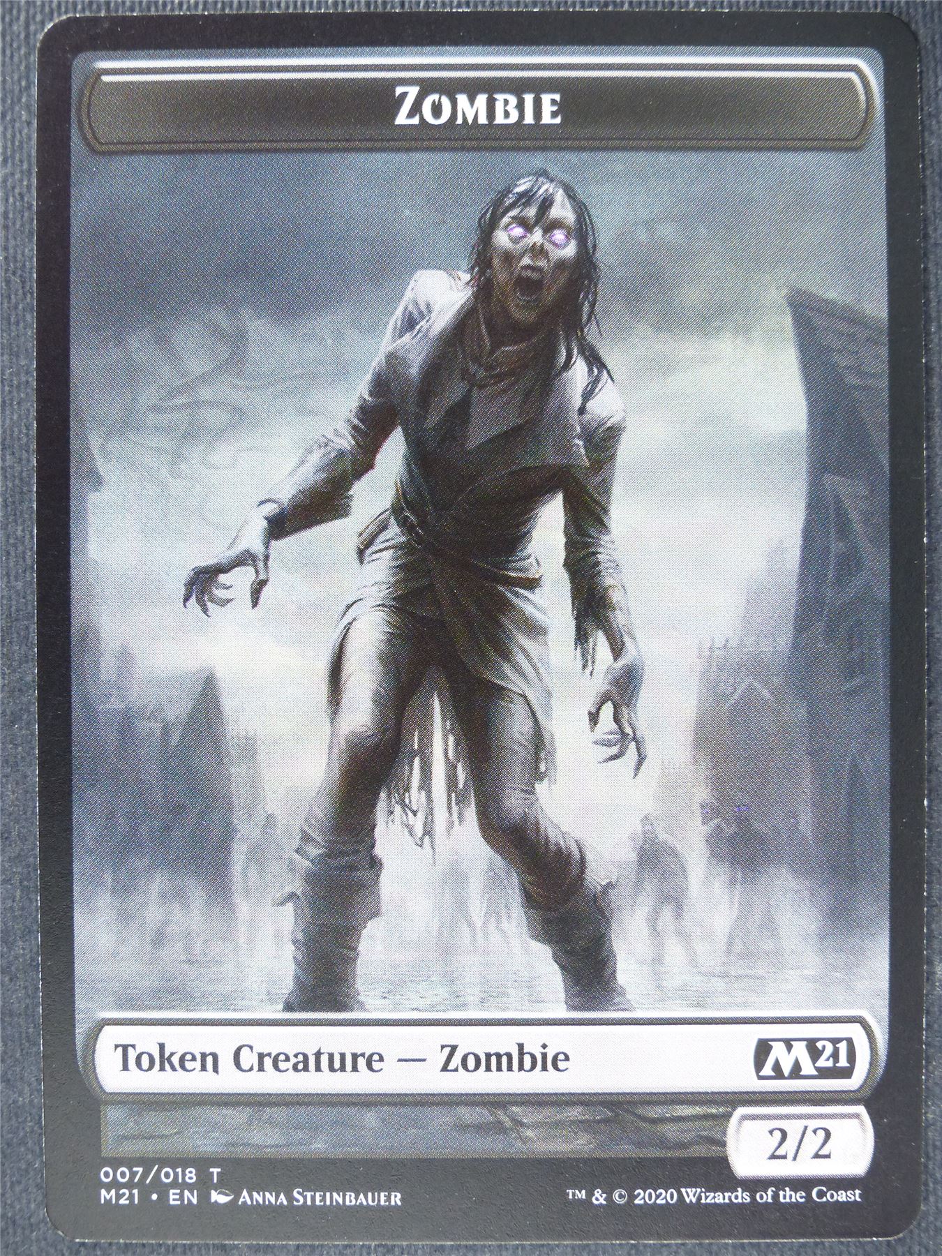 Zombie Token - Mtg Magic Cards #X5