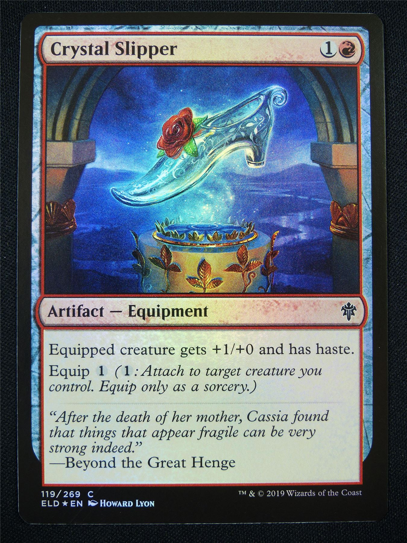 Crystal Slipper Foil - Mtg Card #1JZ