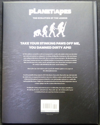 PLANET of the Apes: The Evolution of the Legend - Titan Guide Book Hardback #11A