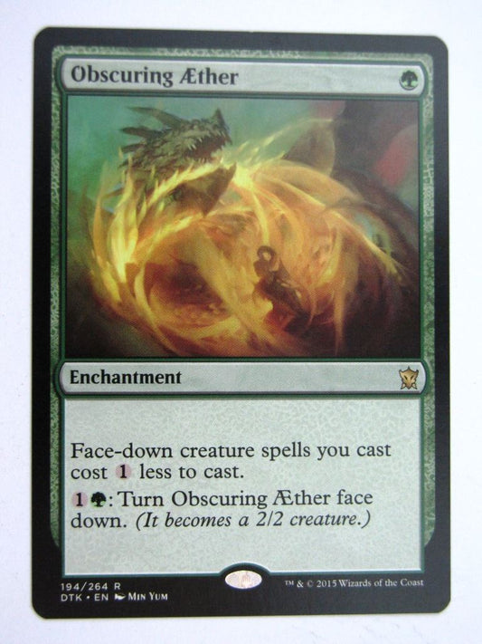 MTG Magic Played Cards: OBSCURING AETHER # 31G1