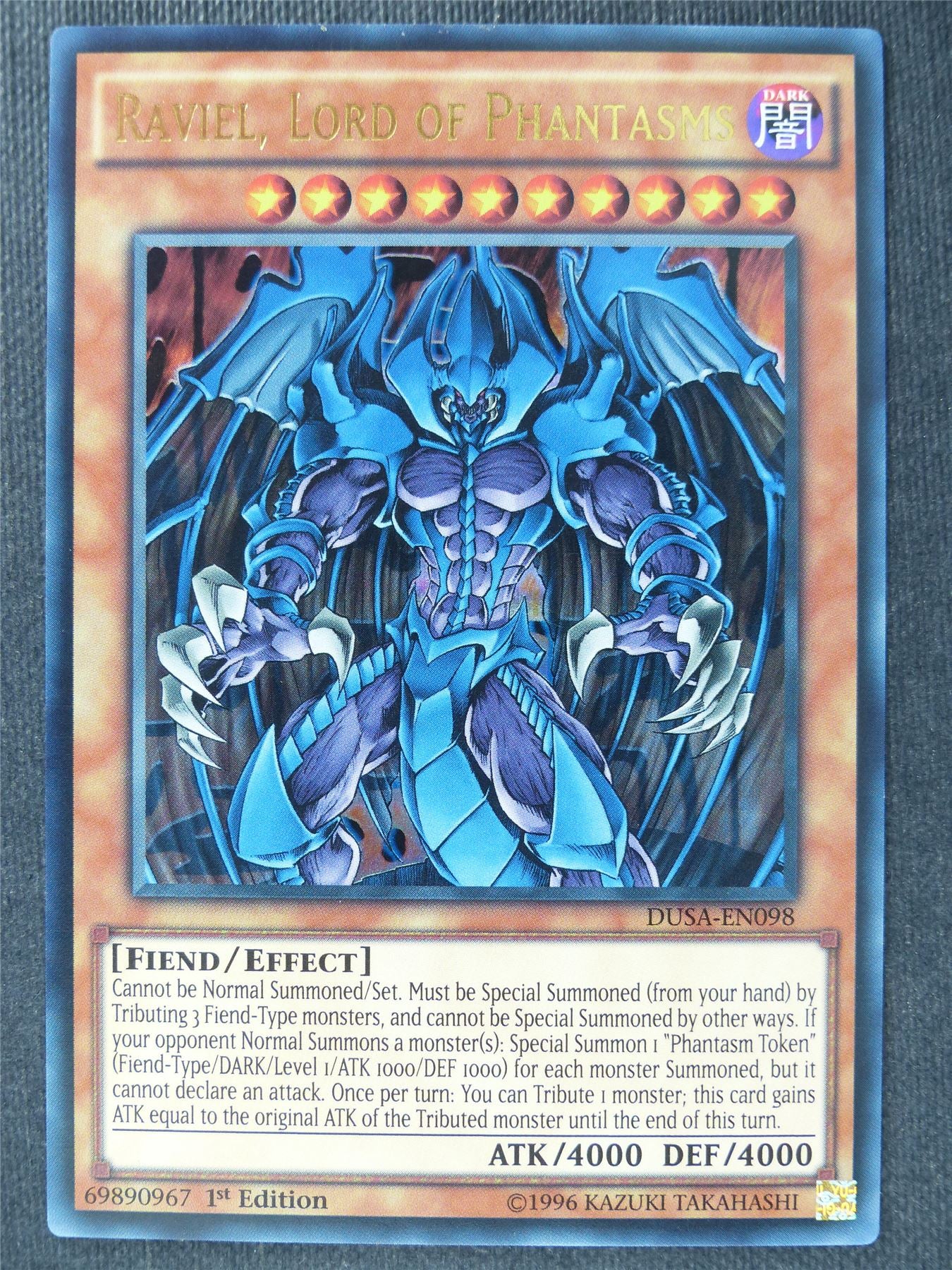 Raviel Lord of Phantasms DUSA Ultra Rare - 1st ed - Yugioh Cards #12B