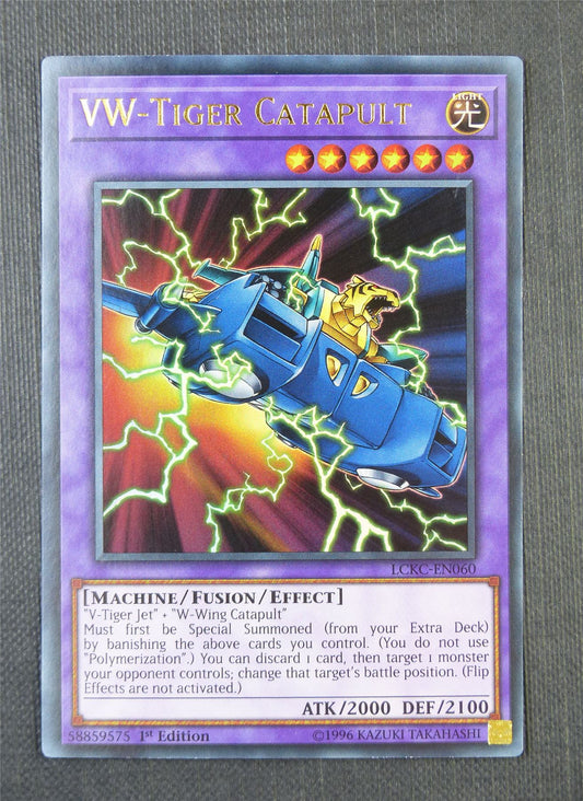 VW Tiger Catapult LCKC 1st Ed - Ultra Rare - Yugioh Card #7HK