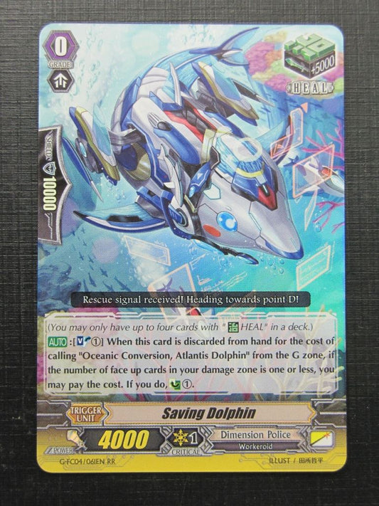 Vanguard Cards: SAVING DOLPHIN G-FC04 RR # 1H95