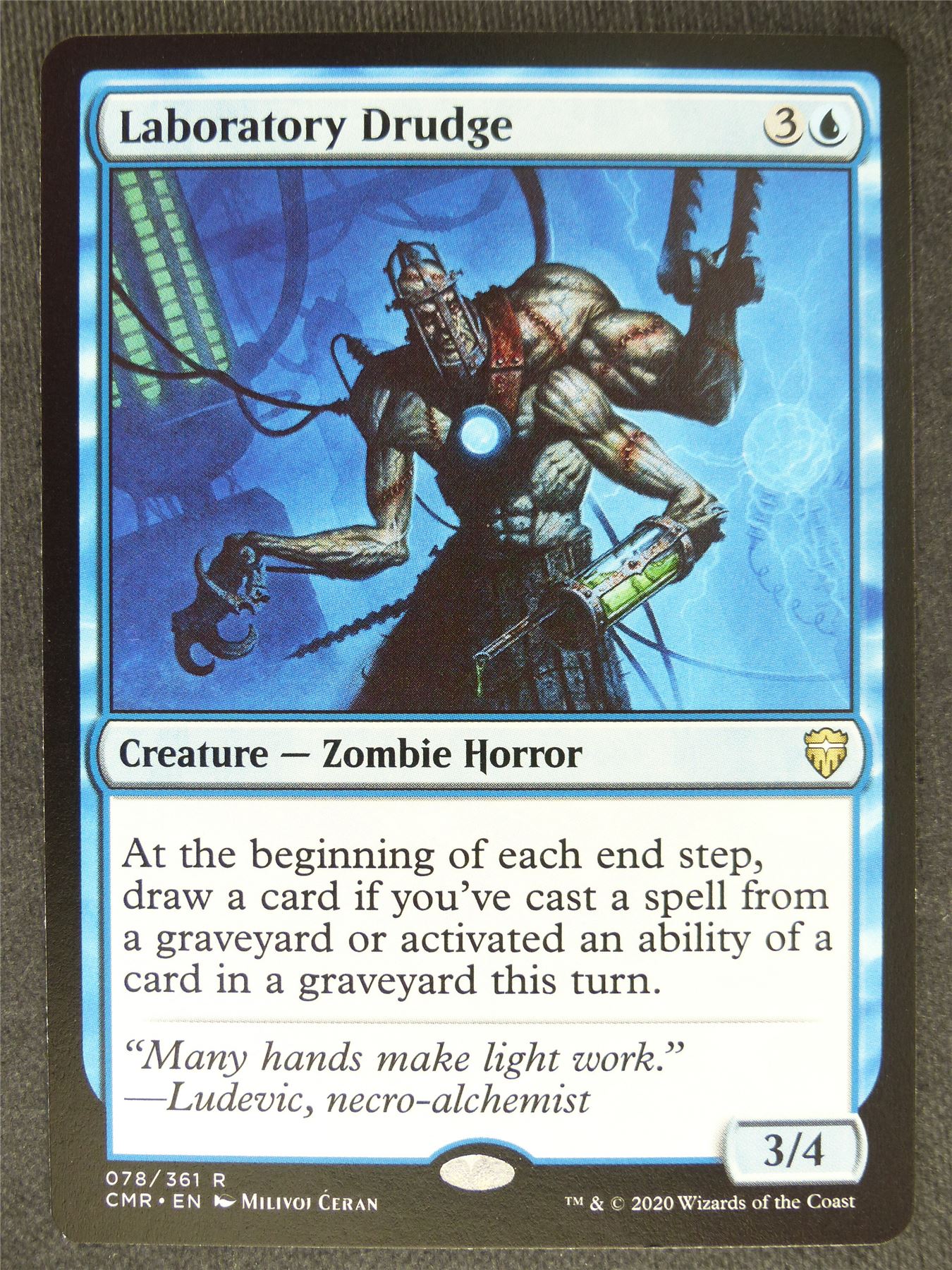 Laboratory Drudge - Mtg Magic Cards #BF