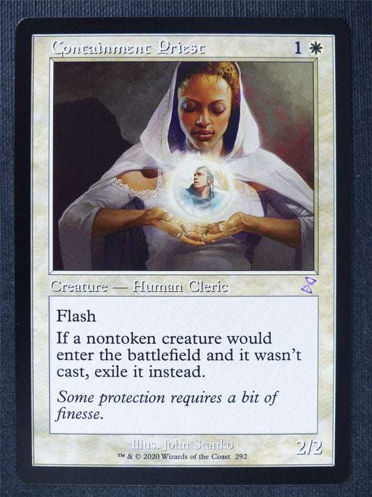 Containment Priest Timeshifted - Mtg Magic Cards #DJ