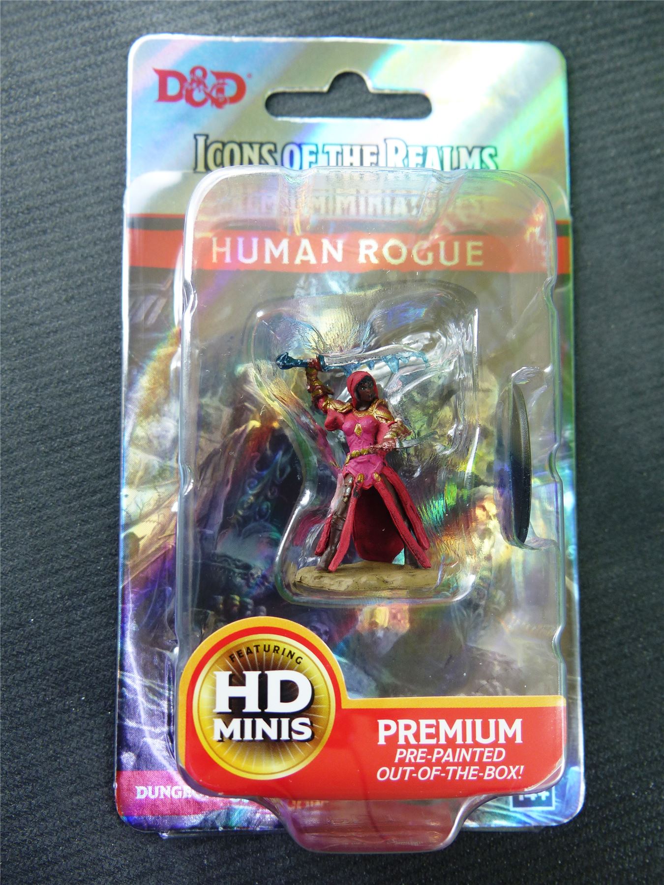 Human Rogue Miniature - Dungeons and Dragons #9Q