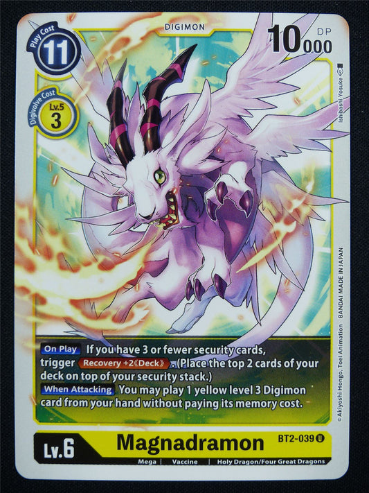 Magnadramon BT2-039 U - Digimon Card #18C