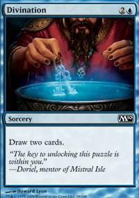 Mtg Magic Card: M10 : Divination