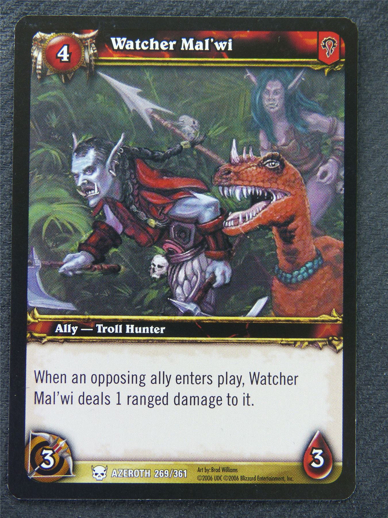 Watcher Malwi - Common - World Of Warcraft #1DL