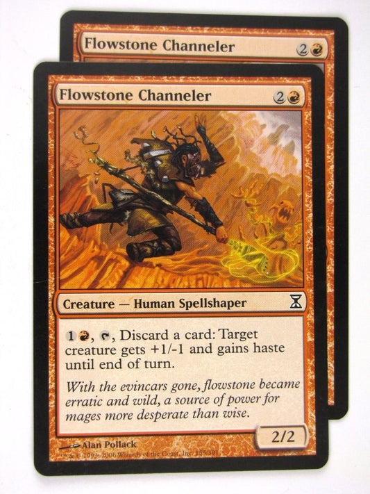 MTG Magic: The Gathering Cards: FLOWSTONE CHANNELER x2: TSP