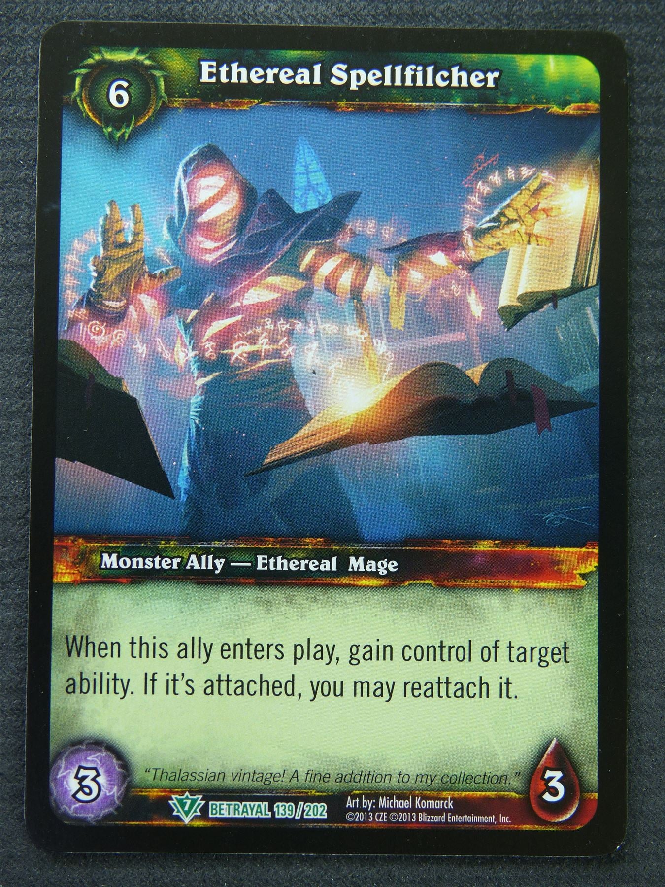 Ethereal Spellfilcher - Uncommon - World Of Warcraft #1GL