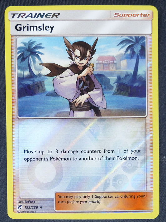 Grimsley 199/236 Reverse Holo - Pokemon Cards #EK