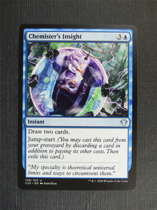 Chemister's Insight - C20 - Mtg Card