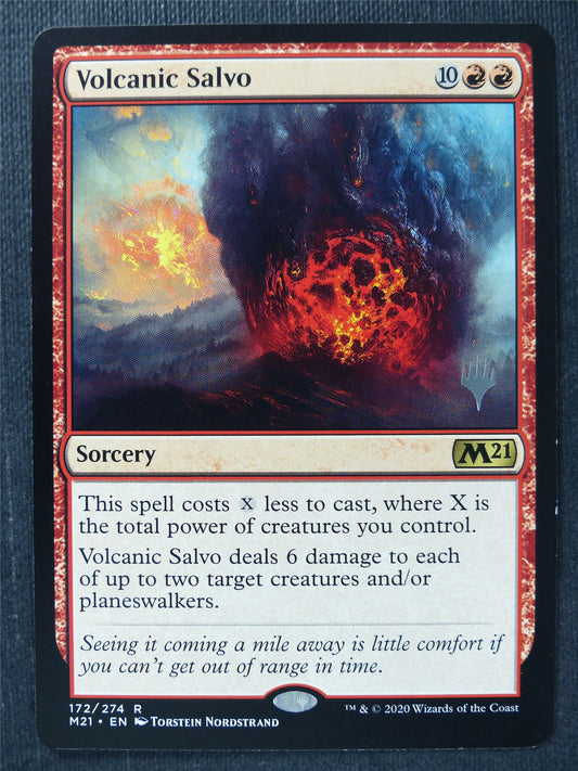 Volcanic Salvo Promo - Mtg Magic Cards #RK