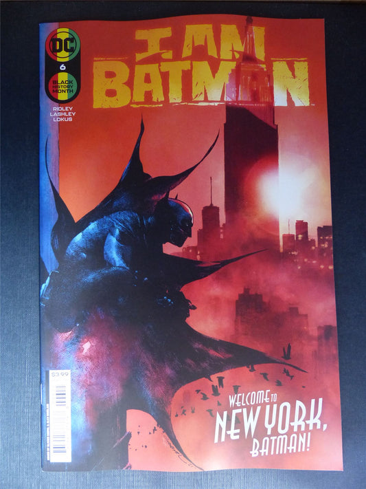 I Am BATMAN #6 - Apr 2022 - DC Comic #6SZ
