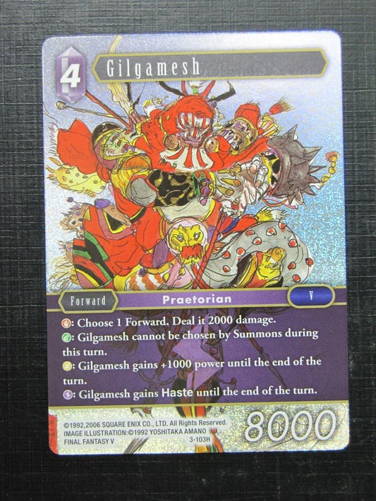 GILGAMESH 3-103H FOIL - Final Fantasy Card # I71