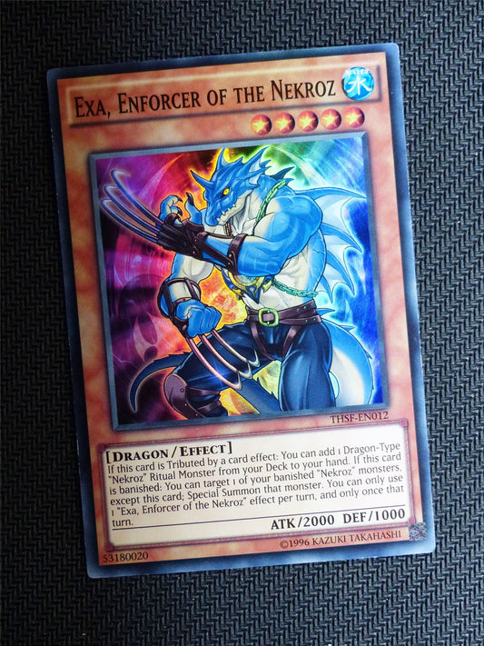 EXA Enforcer of the Necroz - THSF - Super Rare - Yugioh Card # 1E68