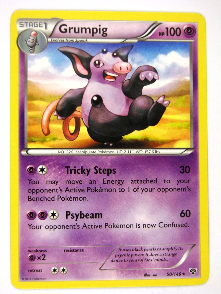 Pokemon Cards: GRUMPIG 50/146: X & Y