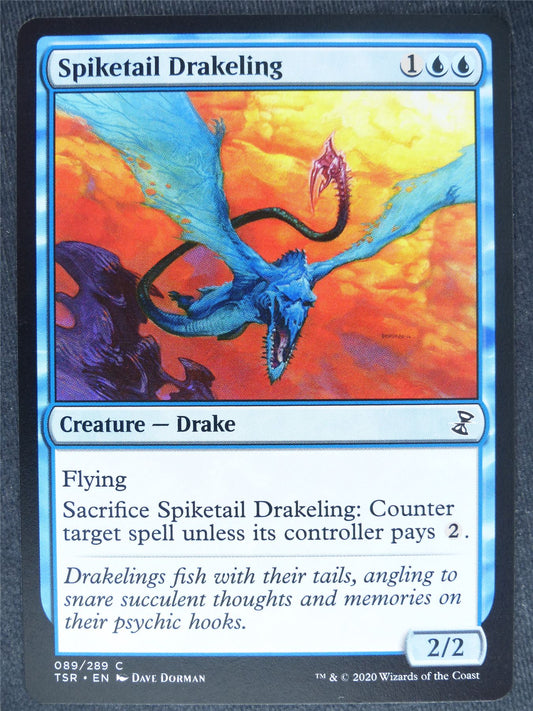 Spiketail Drakeling - Remastered - Mtg Magic Cards #WL