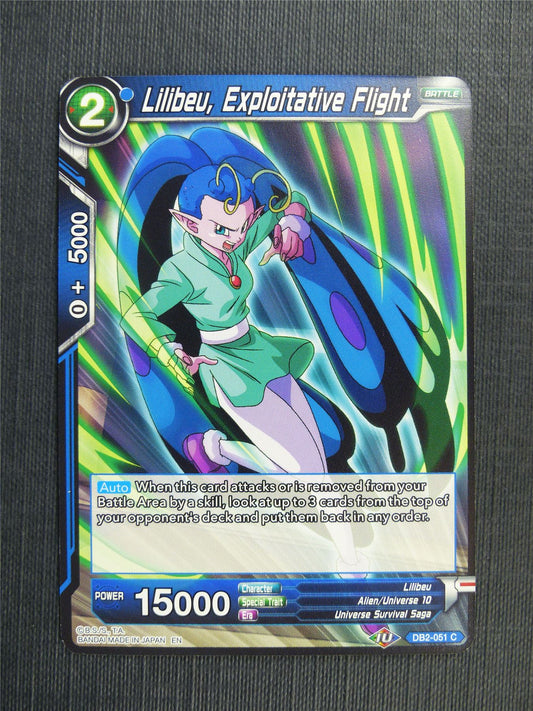 Lilibeu Exploitative Flight - DB2 Dragon Ball Super Card