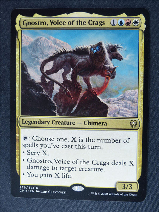 Gnostro Voice of the Crags - Mtg Magic Cards #PH