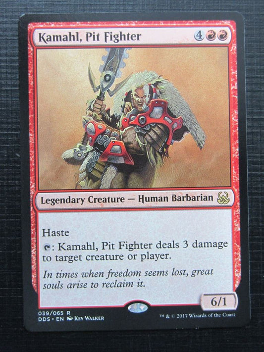 MTG Magic Cards: KAMAHL PIT FIGHTER duel deck # 29H18