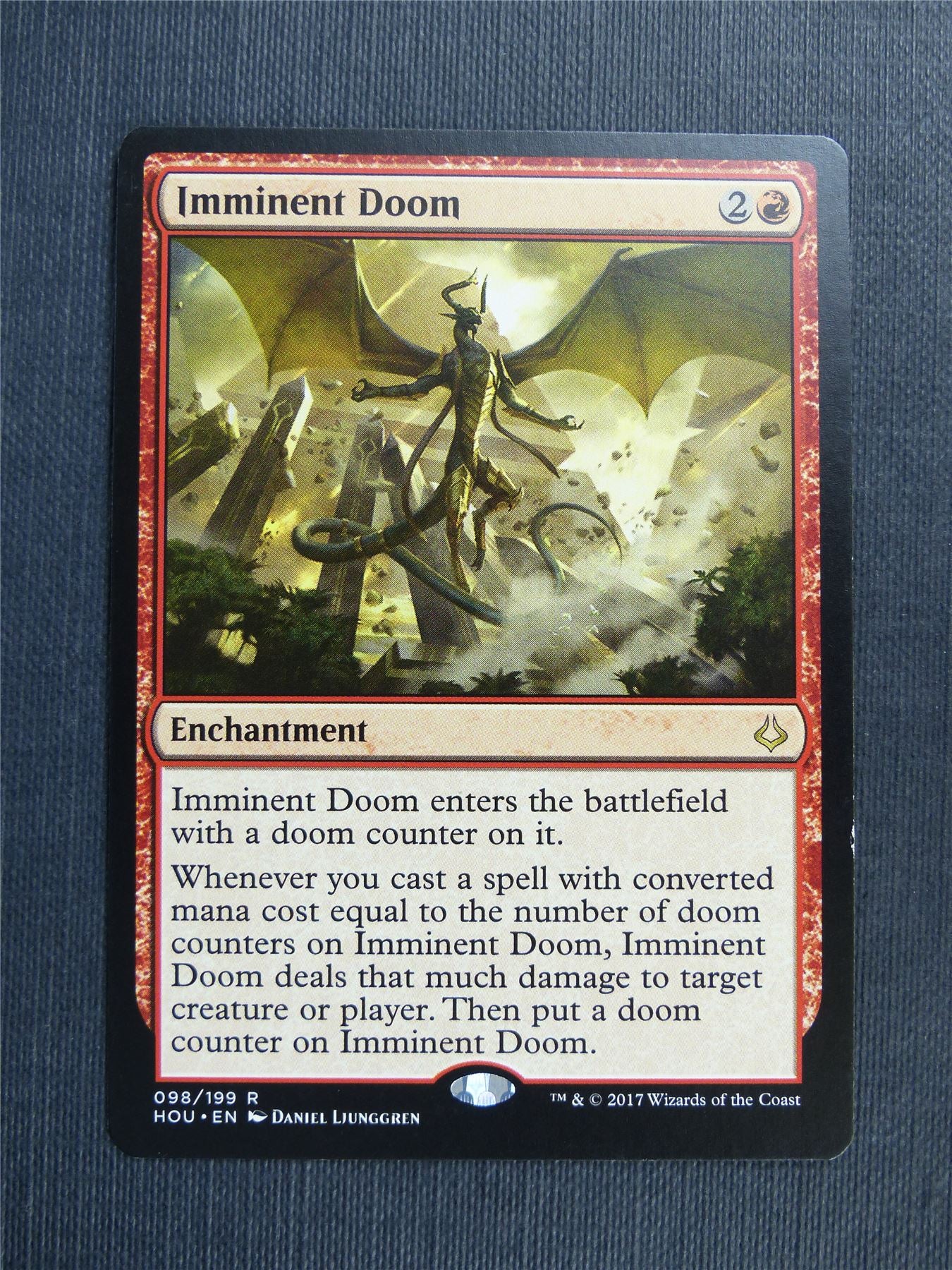 Imminent Doom - Mtg Magic Cards #47H