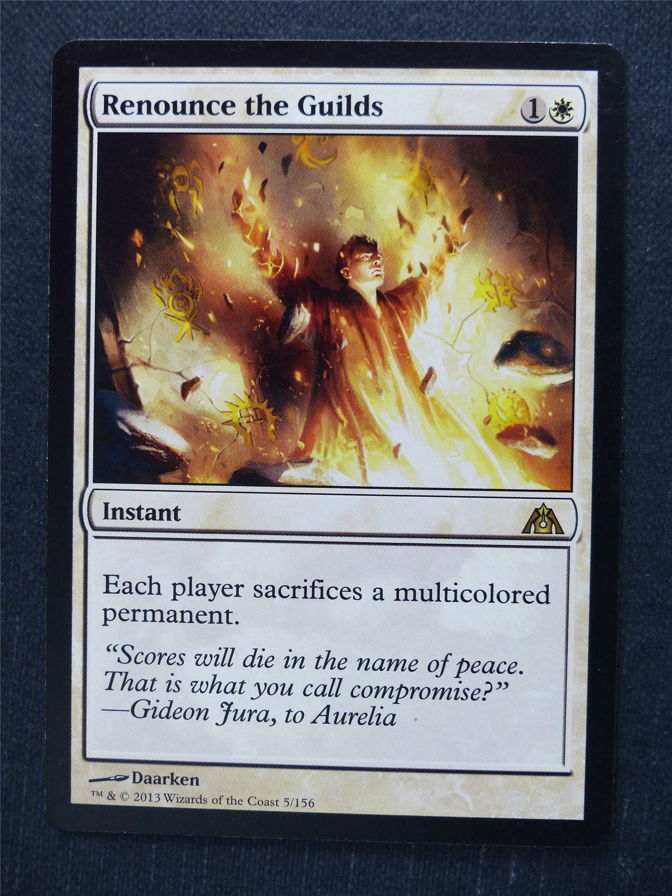 Renounce the Guilds - Mtg Magic Cards #QD