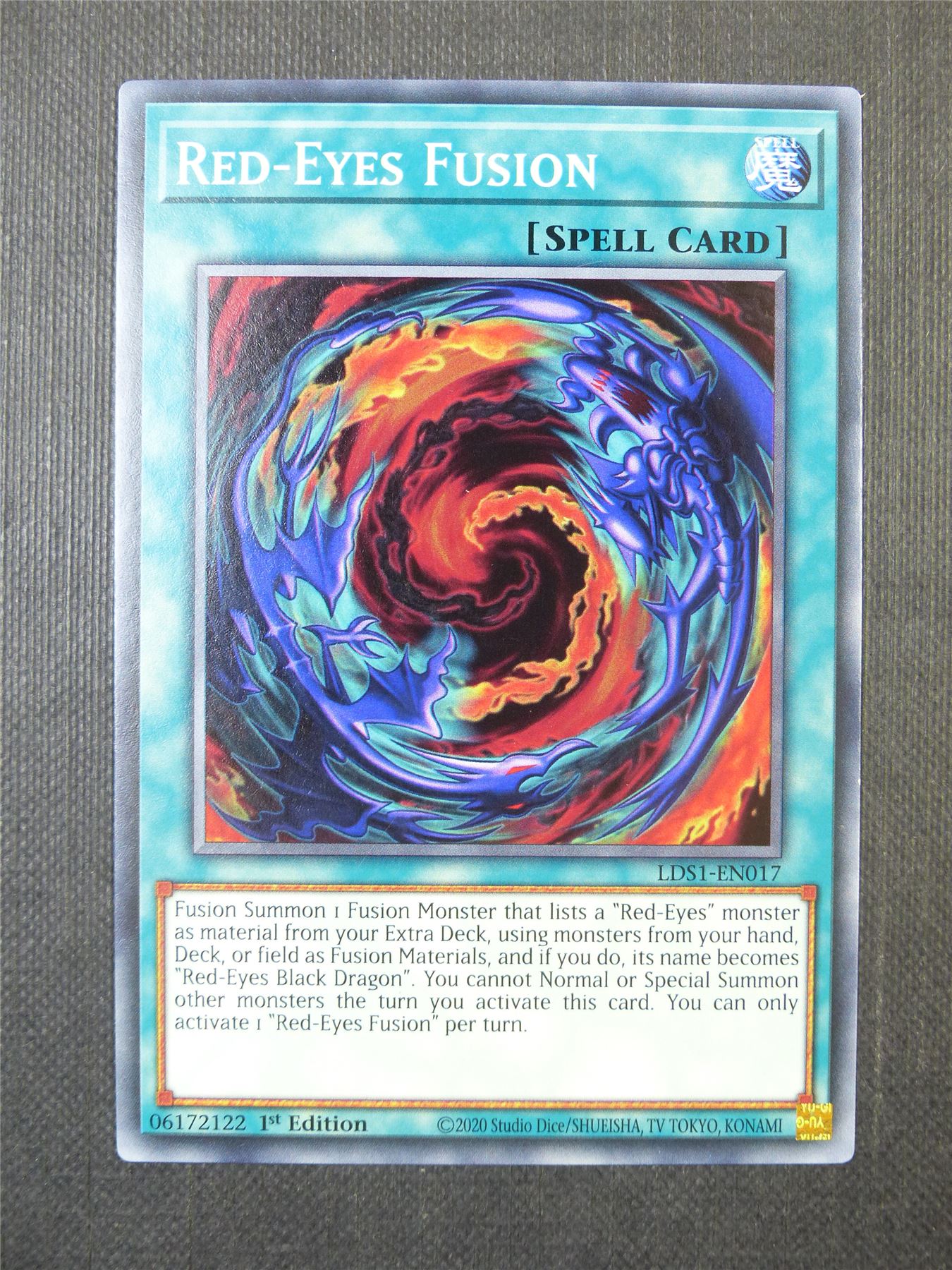 Red-Eyes Fusion LDS1 - 1st ed Yugioh Card #9RD