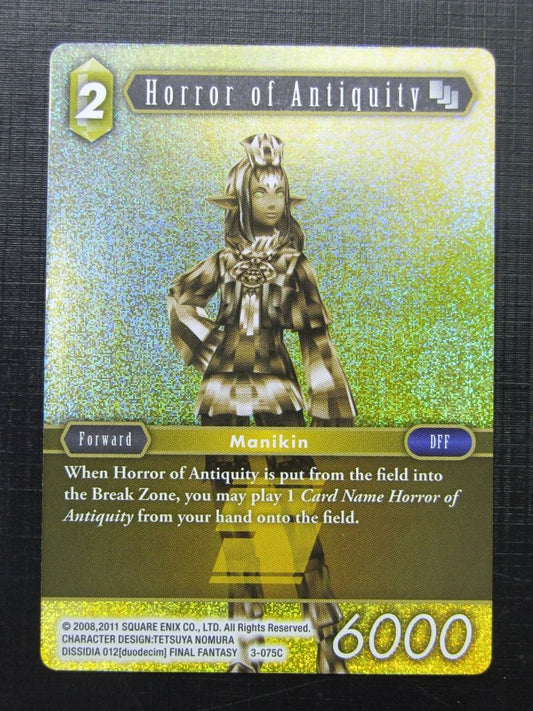 Horror of Antiquity 3-075C - Foil - Final Fantasy Card # 11C40