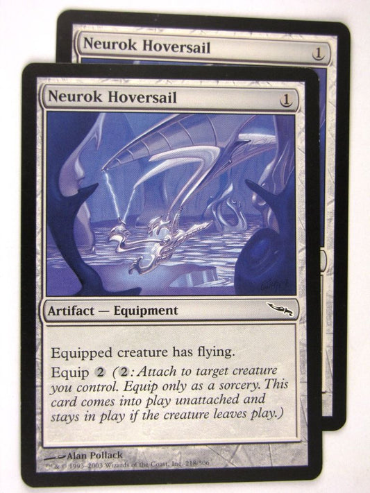 MTG Magic: the Gathering Cards: NEUROK HOVERSAIL x2: MRD