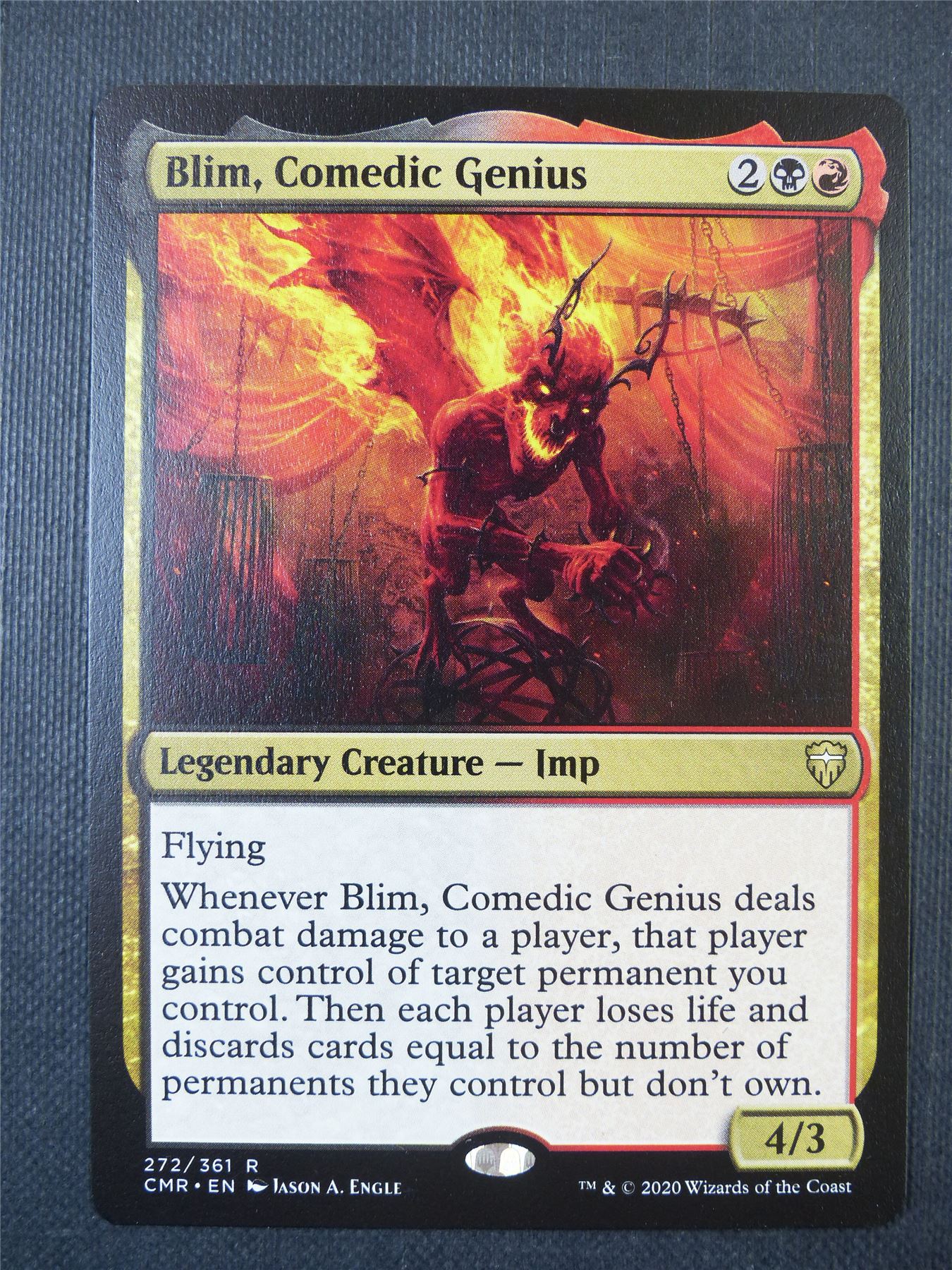 Blim Comedic Genius - Mtg Card #8UO