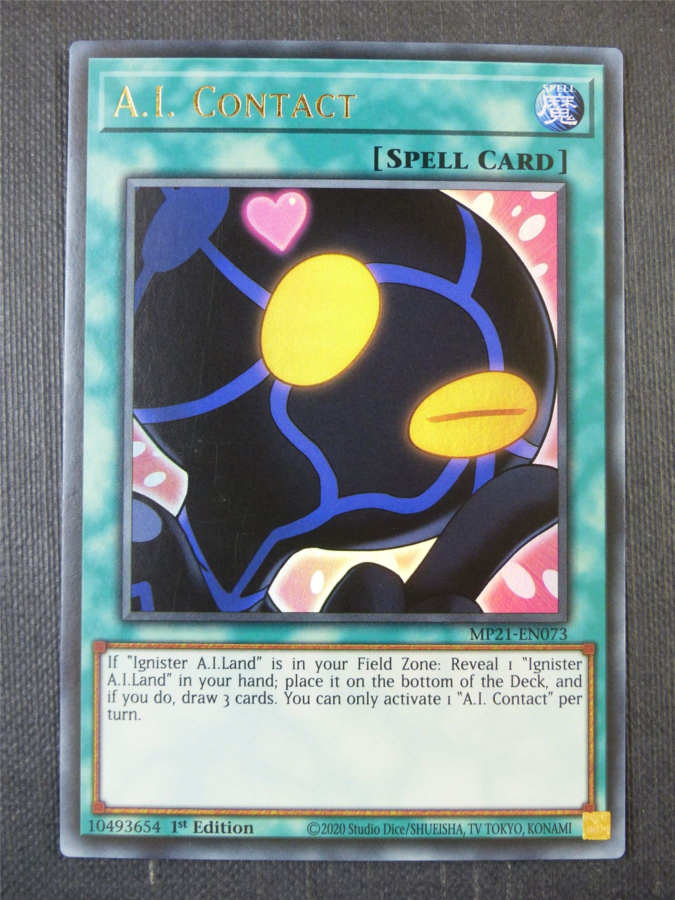 A. I. Contact MP21 Ultra Rare - 1st ed Yugioh Card #9F5