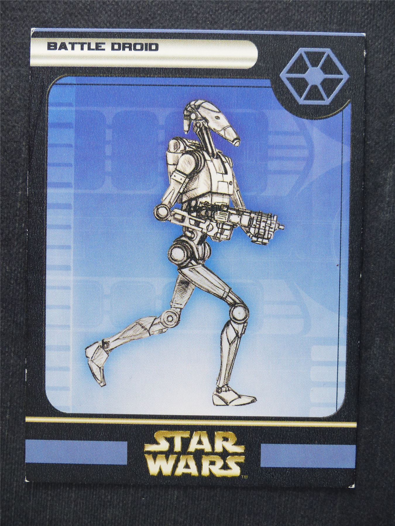 Battle Droid 28/60 - Star Wars Miniatures Spare Cards #8F