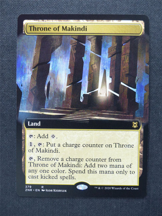 Throne of Makindi Showcase - Mtg Magic Cards #6L